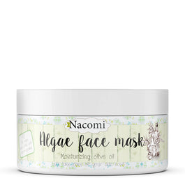 Nacomi Algae Face Mask Moisturizing Olive Oil intensywnie nawilżająca oliwkowa maska algowa 42g