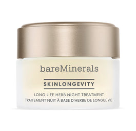bareMinerals Skinlongevity Long Life Herb Night Treatment ziołowy krem do twarzy na noc 50ml