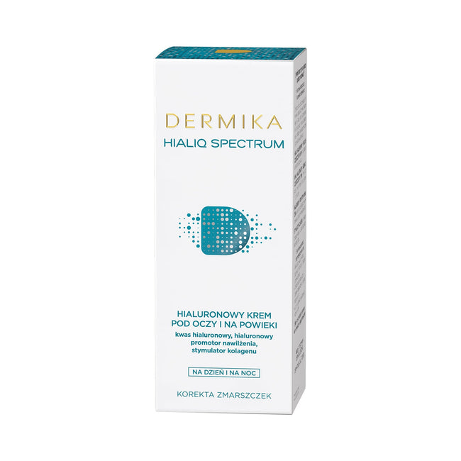 Dermika Hialiq Spectrum hialuronowy krem pod oczy i na powieki na dzień i na noc 15ml