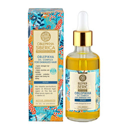 Natura Siberica Oblepikha Professional rokitnikowy odbudowujący olejek do włosów zniszczonych 50ml