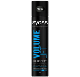 Syoss Volume Lift Hairspray lakier sprayu dodający włosom objętości Extra Strong 300ml