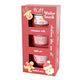 Fluff Winter Snack zestaw peeling do ciała Cinnamon 100ml + peeling do ciała Apple Pie 100ml + masło do ciała Mulled Wine 100ml