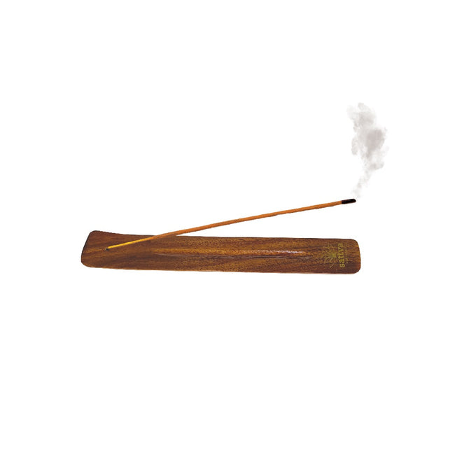 Sattva Natural Indian Incense podstawka do kadzidełka z naturalnego drewna
