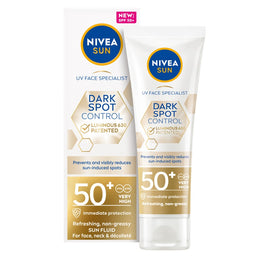 Nivea Sun Spot Control Luminous 630® odświeżający fluid przeciwsłoneczny do twarzy SPF50+ 40ml