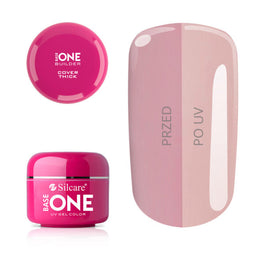 Silcare Base One UV Gel Builder żel UV do stylizacji paznokci Cover Thick 5g