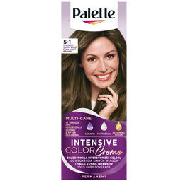 Palette Intensive Color Creme farba do włosów w kremie 5-1 Chłodny Jasny Brąz