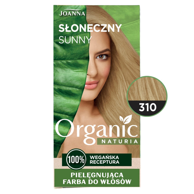 Joanna Naturia Organic pielęgnująca farba do włosów 310 Słoneczny