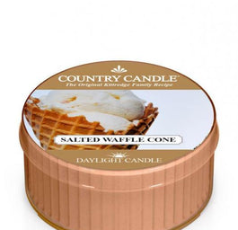 Country Candle Daylight świeczka zapachowa Salted Waffle Cone 42g