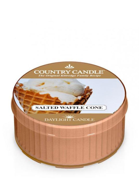 Country Candle Daylight świeczka zapachowa Salted Waffle Cone 42g