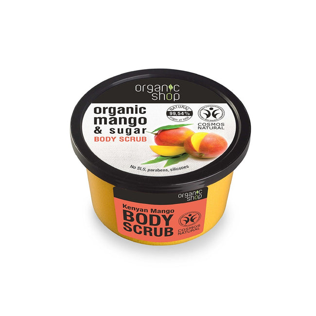 Organic Shop Kenyan Mango Body Scrub regenerujący peeling do ciała Mango & Sugar 250ml