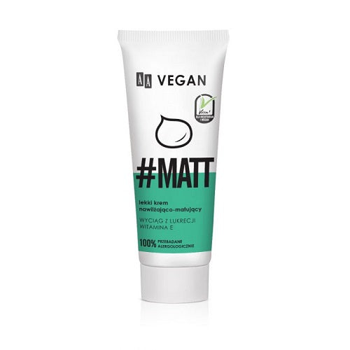 AA Vegan lekki krem nawilżająco-matujący 40ml