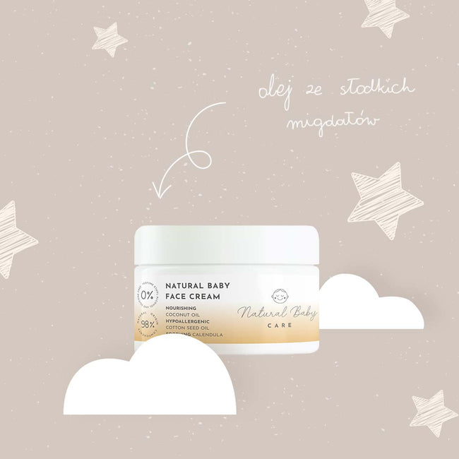 Natural Baby Care Naturalny krem do twarzy dla dzieci 50ml