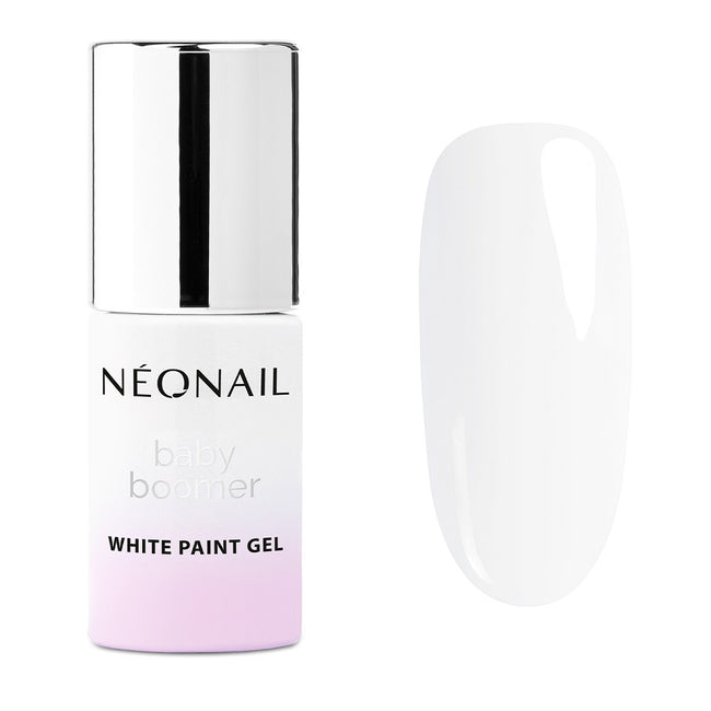 NeoNail Baby Boomer White Paint Gel biały żel do zdobień 6.5ml