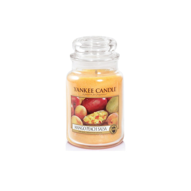 Yankee Candle Świeca zapachowa duży słój Mango Peach Salsa 623g