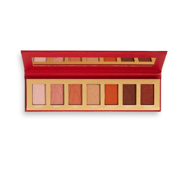 Makeup Revolution I Heart Revolution Disney Fairytale Books Mini Palette paleta cieni do powiek Seven Dwarfs 6.3g