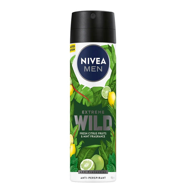 Nivea Men Extreme Wild antyperspirant w spray'u Fresh Citrus 150ml