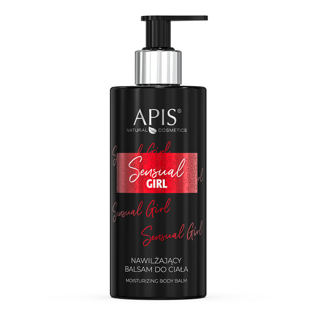 APIS Sensual Girl zestaw nawilżający balsam do ciała 300ml + pielęgnacyjny krem do rąk 300ml
