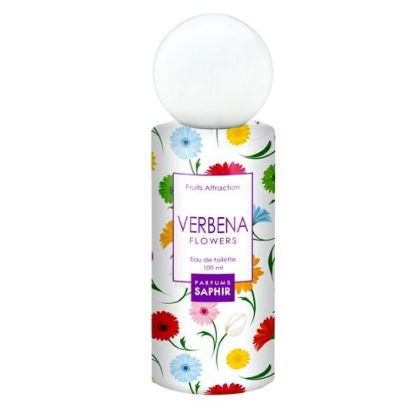 parfums saphir fruits attraction - verbena flowers woda toaletowa 100 ml   