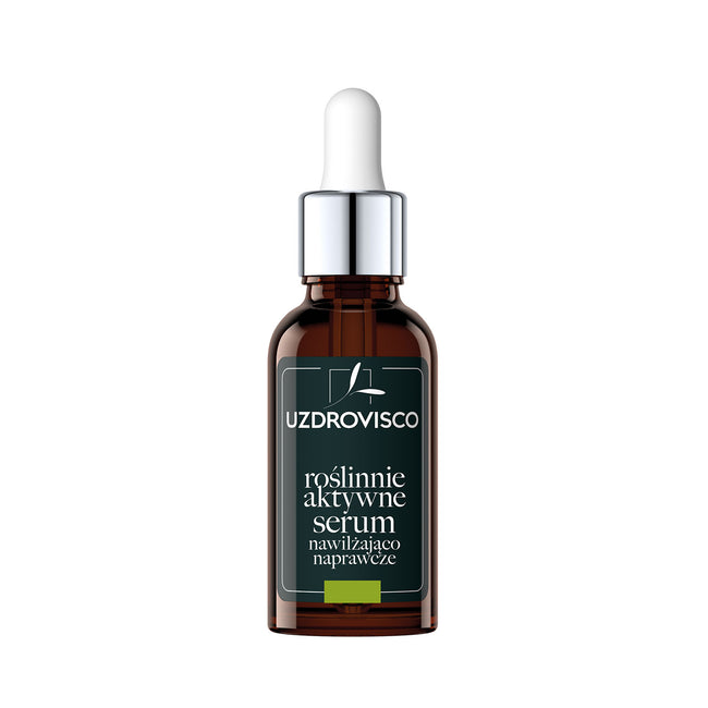 UZDROVISCO CBD zestaw całodniowy krem nawilżająco-naprawczy 50ml + roślinnie aktywne serum nawilżająco-naprawcze 30ml