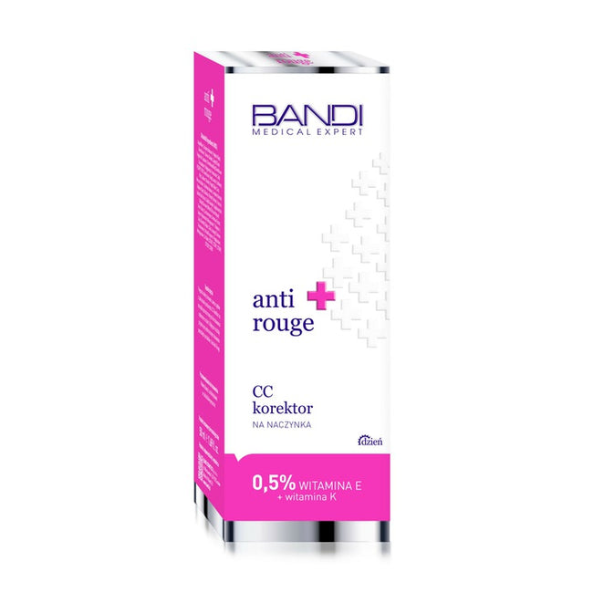 BANDI Anti Rouge CC korektor na naczynka 50ml