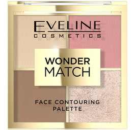 Eveline Cosmetics Wonder Match paleta do konturowania twarzy 02 10g