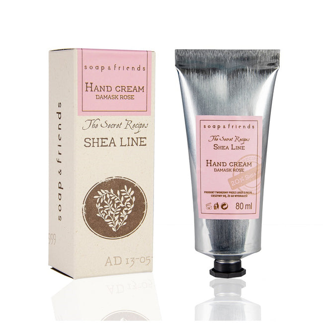 Soap&Friends Shea Line krem do rąk Róża 80ml