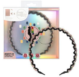 Invisibobble Hairhalo Rosie Fortescue opaska do włosów z kryształami Trendy Treasure