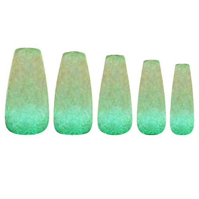 KillyS Summer Fest sztuczne paznokcie Coffin Pink Luminous 24szt,