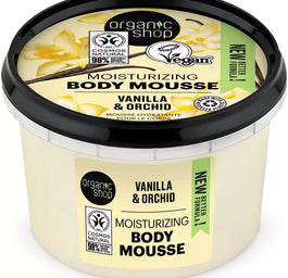 Organic Shop Moisturizing Body Mousse nawilżający mus do ciała Vanilla & Orchid 250ml