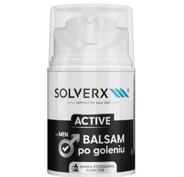 SOLVERX Active balsam po goleniu dla mężczyzn 50ml