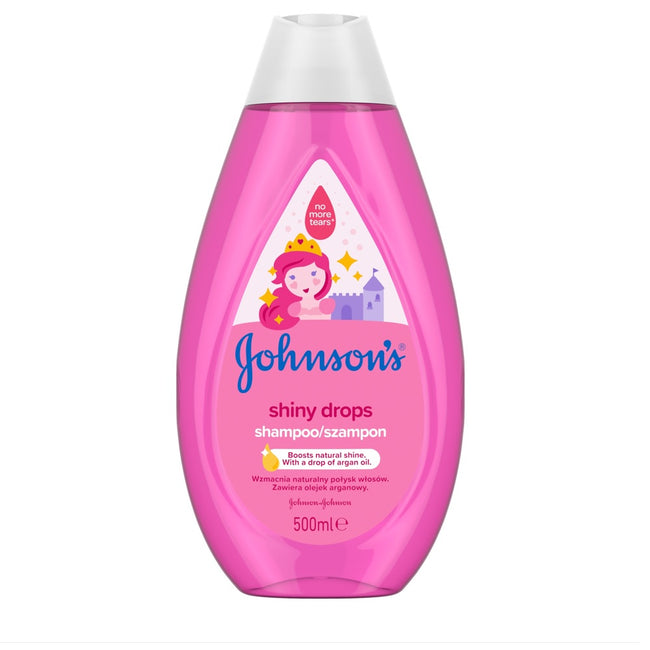 Johnson & Johnson Johnson's Shiny Drops szampon dla dzieci z olejkiem arganowym 500ml
