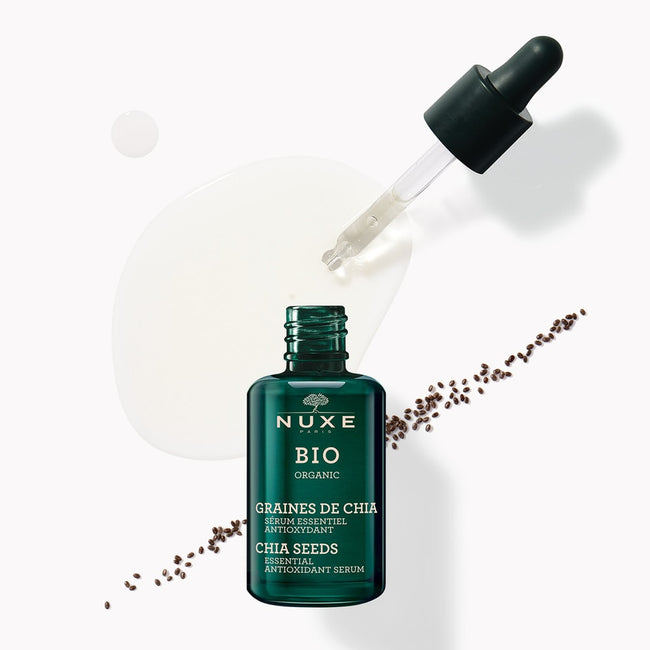 Nuxe Bio Organic antyoksydacyjne serum do twarzy z ekstraktem z nasion chia 30ml