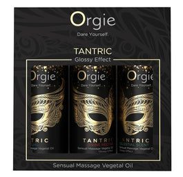 Orgie Tantric Kit zestaw olejków do masażu 3x30ml