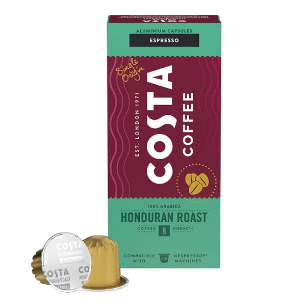 risouno Ｃoffee COSTA COFFEE Honduran Roast Espresso kawa w kapsułkach 10szt