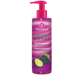 Dermacol Aroma Ritual Stress Relief Liquid Soap mydło w płynie Grape & Lime 250ml