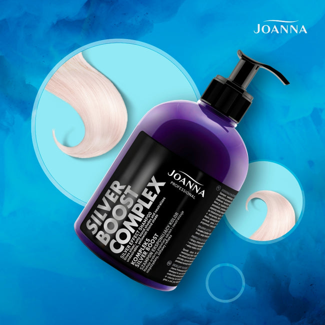 Joanna Professional Silver Boost Complex szampon eksponujący kolor 500g