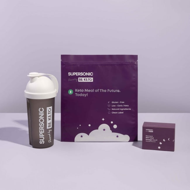 Supersonic Pełnowartościowy posiłek keto Masło Orzechowe 750g