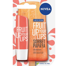 Nivea Fruit Up Your Lips pielęgnująca pomadka do ust Sorbet Papaya 4.8g