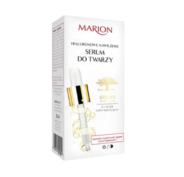 Marion Golden Skin Care Hialuronowe Nawilżenie serum do twarzy na dzień i noc 20ml