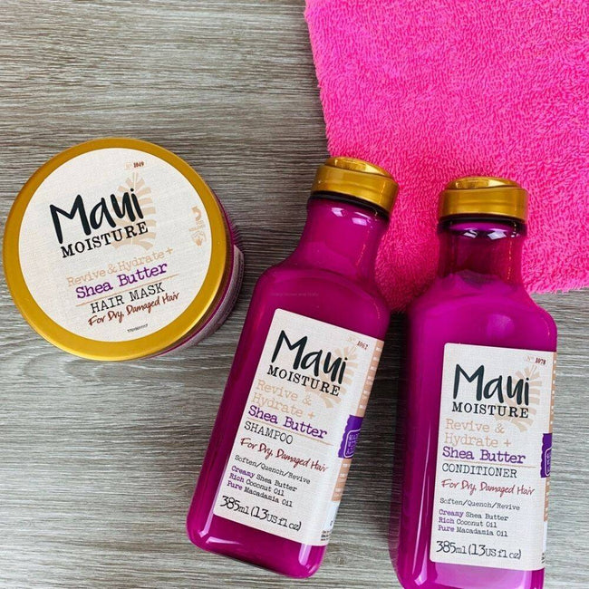 Maui Moisture Revive & Hydrate + Shea Butter Conditioner odżywka do włosów suchych i zniszczonych z masłem shea 385ml