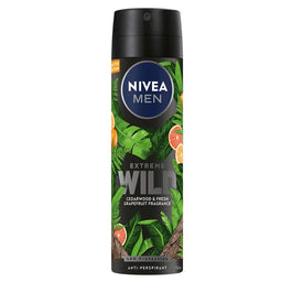 Nivea Men Extreme Wild antyperspirant w spray'u Cedar Wood 150ml