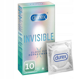 Durex Invisible Close Fit prezerwatywy dopasowane 10 szt