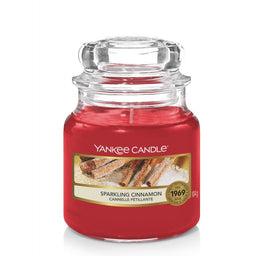 Yankee Candle Świeca zapachowa mały słój Sparkling Cinnamon 104g