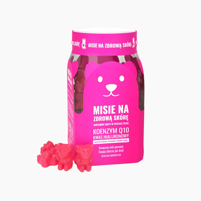 Noble Health Misie na zdrową skórę suplement diety w postaci żelek 300g