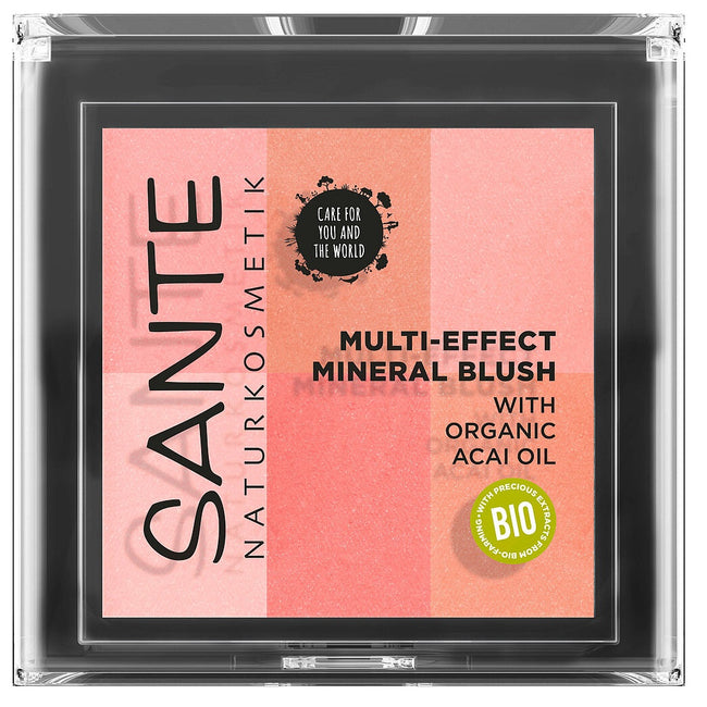 Sante Multi-Effect Mineral Blush naturalny róż mineralny 01 Coral 8g