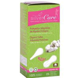 Masmi Silver Care elastyczne wkładki higieniczne z bawełny organicznej 30szt