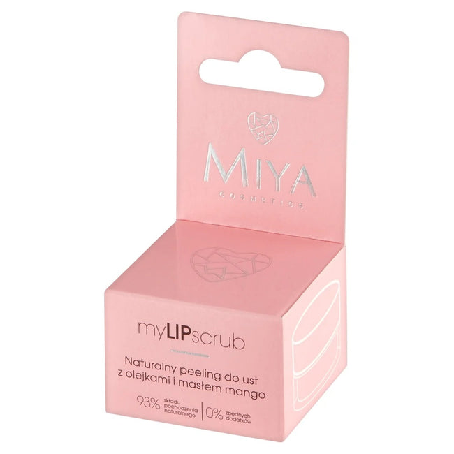 Miya Cosmetics MyLIPscrub naturalny peeling do ust z olejkami i masłem mango 10g