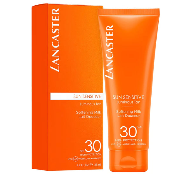 Lancaster Sun Sensitive Softening Milk SPF30 odżywcze mleczko do ciała 125ml