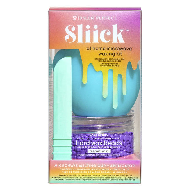 Sliick At Home Microwave Waxing Kit zestaw wosk do ciała 113g + kubeczek