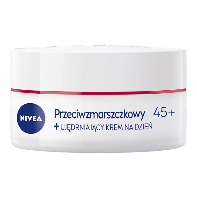 Nivea Przeciwzmarszczkowy + Ujędrniający krem na dzień SPF15 45+ 50ml